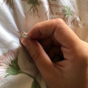 rose gold “timeless elegance” pandora ring